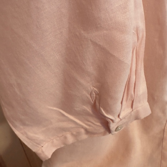 LINEN PLUS SIZE WOMEN SHIRT PRE OWNED - Picture 4 of 7